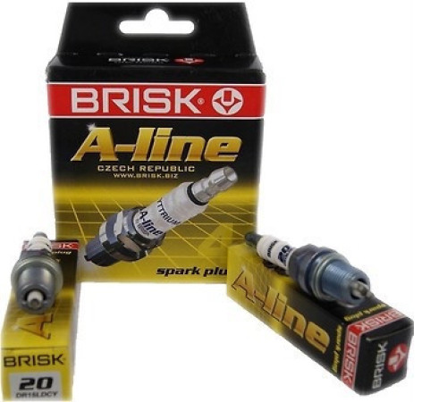 Свічка запалювання Brisk A-Line 20 для ваз Largus (DR15LDCY/20)