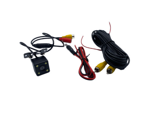 Автомобільна камера заднього виду 170 градусів NJ AKAI Vision нічне підсвічування, дроти в комплекті (A-101)