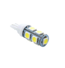 Led лампа безцокольна OEM T10 W5W 12 24V 5050 9smd повороти габарити підсвічування номера (T10W5W9SMD)