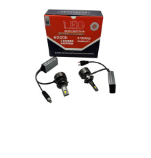 Світлодіодні Led лампи OEM H7 120W 12000LM 6000k з обманками комплект 2 штуки (BOEH7L1)