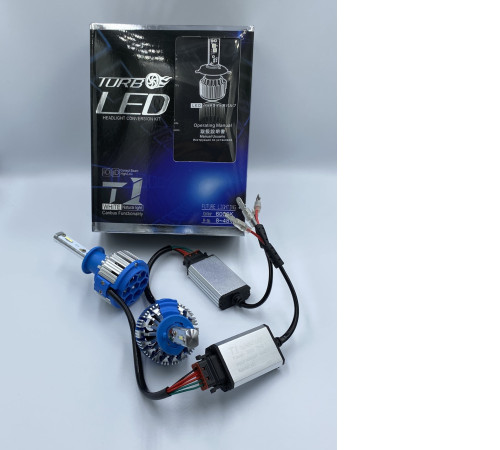 Комплект LED ламп TurboLed T1 H1 6000K 35W (T1H1)