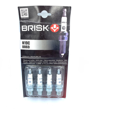 Свічки запалювання Brisk Super Газ 52 53 66 Зил 130 131 15 (N19C)