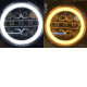 Фара LED 80W ближній дальній ходові вогні 7 дюймів для ваз 2101 2121 Газ 53 Камаз Уаз Зіл Маз (Led I)