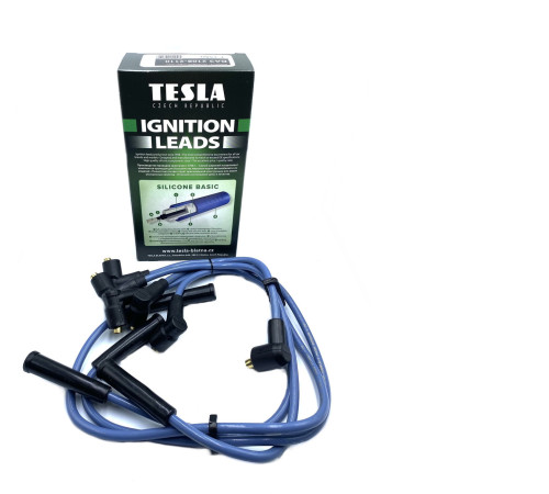 Провід високовольтні TESLA для ваз 2108 2109 21099 карбюратор силікон (T135H)