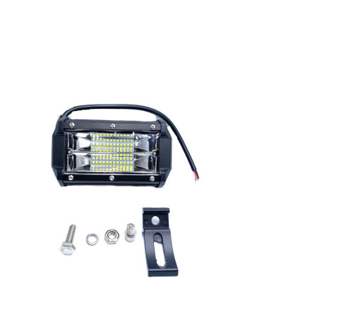 Фара LED прямокутна 72W 24 діода 133 мм (LV02-03)